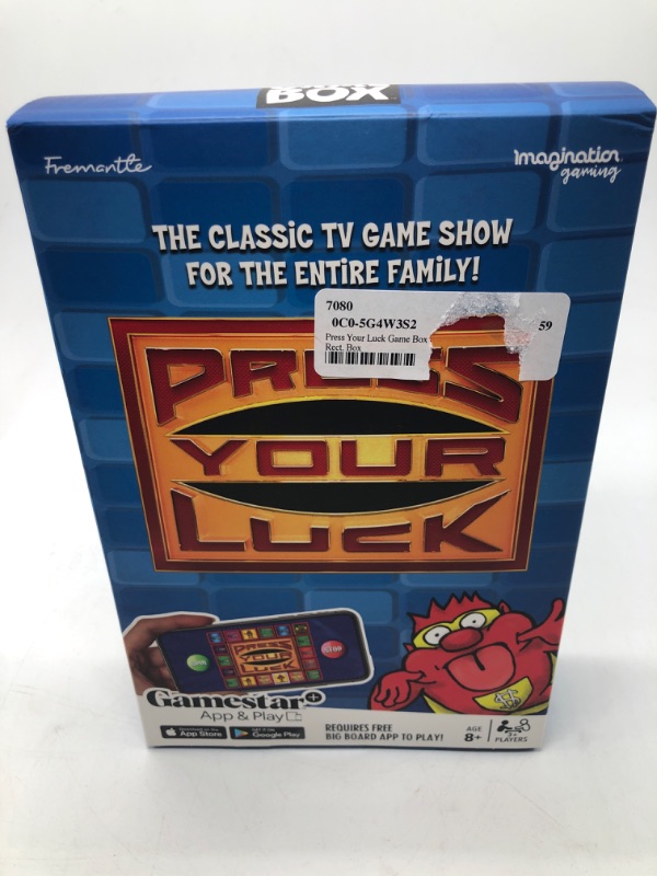 Photo 2 of Deal or No Deal Game Box Press your Luck Game
