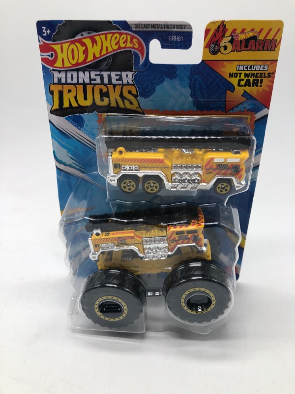 Photo 1 of Hot Wheels Monster Trucks Ratical Racer Combo Pack

