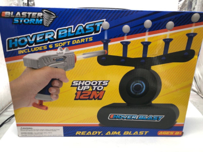 Photo 2 of Blaster Storm Floating Ball Targets for Shooting with 5 Flip Targets Ages 8+

