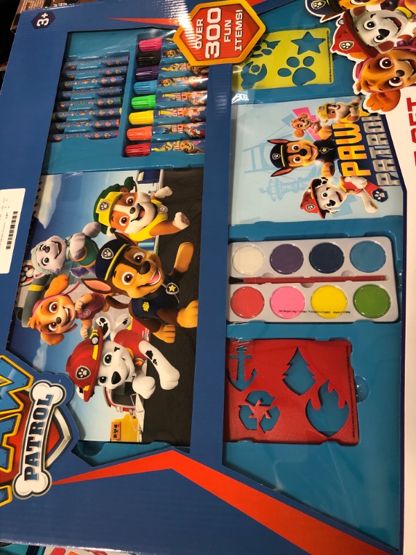 Photo 2 of Paw Patrol Ultimate Art Stationery Set In Box
