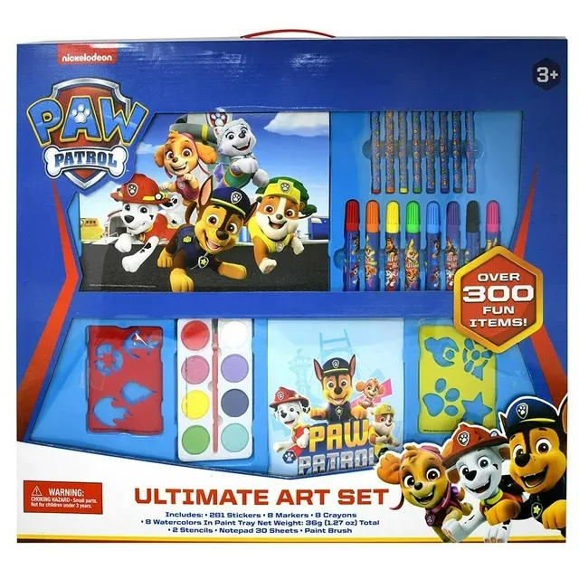 Photo 1 of Paw Patrol Ultimate Art Stationery Set In Box
