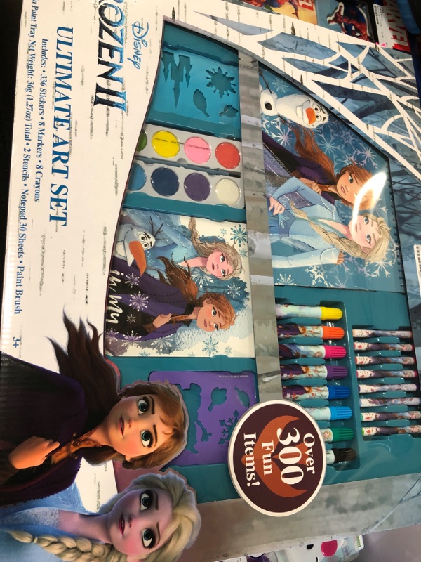 Photo 2 of Disney Frozen Ultimate Art & Activity Set | Over 300 Items
