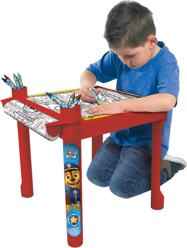 Photo 1 of Nickelodeon Paw Patrol Color & Craft Art Table - Red

