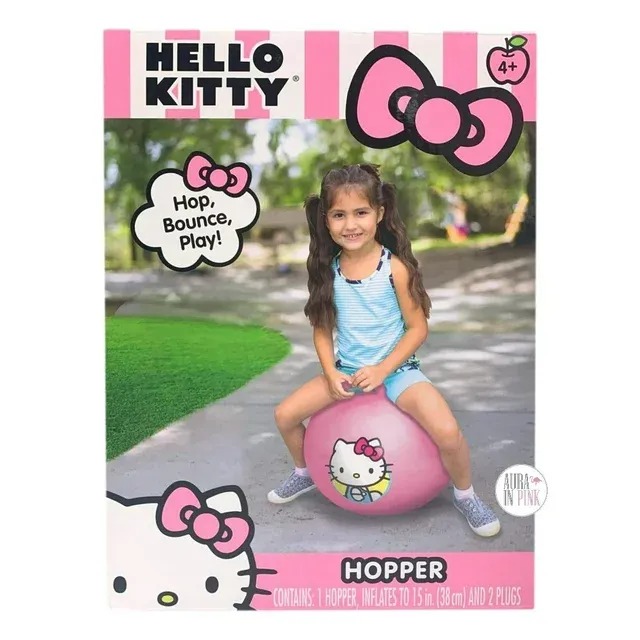 Photo 1 of SANRIO HELLO KITTY 15" HOPPER HOP BOUNCE PLAY JUMP TOY INDOOR/OUTDOOR 4?For Girls
