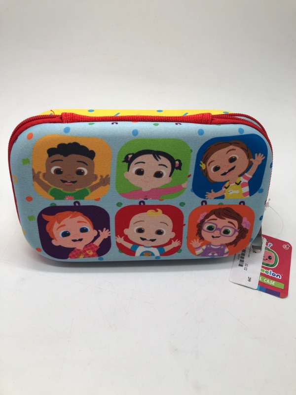 Photo 3 of Cocomelon Stationary Pencil Case Set - Premium Material and Machine Washable - Adorable Hard-Shell Pencil Case - Lightweight and Durable- Pencil Case for Boys and Girls
