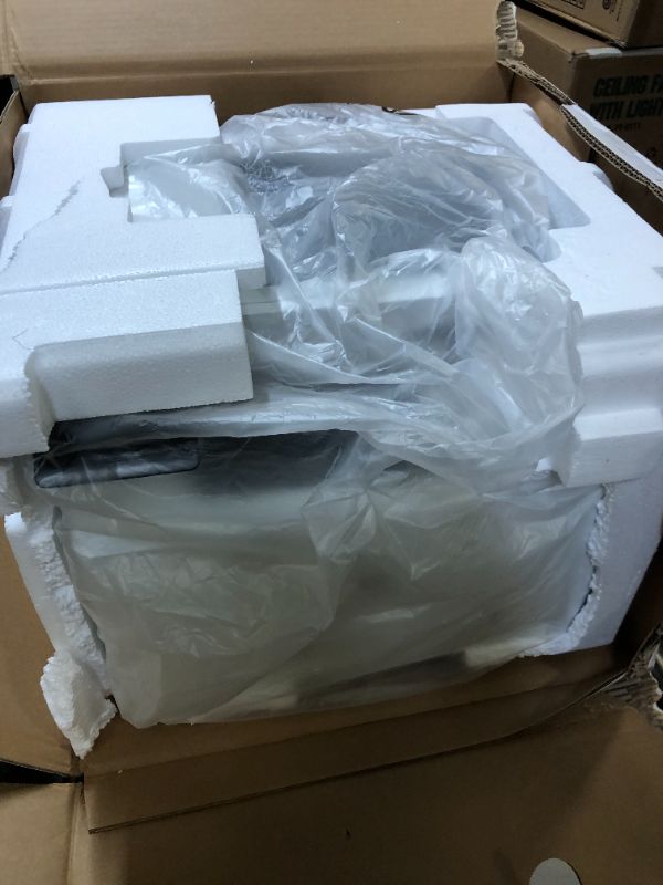 Photo 1 of HP Color LaserJet Pro M283fdw Wireless All-in-One Laser Printer, Remote Mobile Print, Scan & Copy, Duplex Printing, Works with Alexa (7KW75A), White