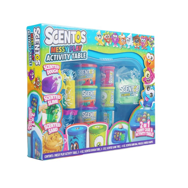 Photo 1 of 4 PACK Scentos Scented Messy Play Activity Table Toy - For Ages 3+
