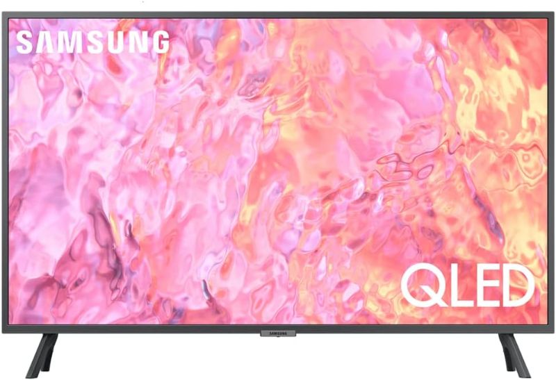 Photo 1 of SAMSUNG 70-Inch Class QLED 4K Q60C Series Quantum HDR, Dual LED, Object Tracking Sound Lite, (QN70Q60C, 2023 Model) --FRACTORY SEALED 