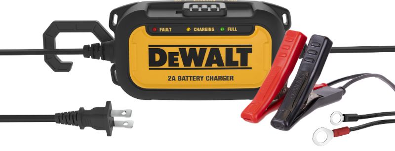 Photo 1 of DEWALT DXAEC2 DXAEC2 Professional 2-Amp Automotive Battery Charger and Maintainer------THERE IS NO RETURNS ON THIS ITEM  FINAL SALE  ----SALE FOR PARTS ONLY 