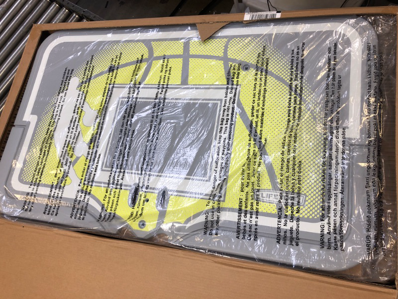 Photo 2 of Lifetime 90992 Full-Size Height Adjustable Portable Basketball Hoop, 7.5 to 10 Foot Telescoping Adjustment, 44-Inch Impact Backboard