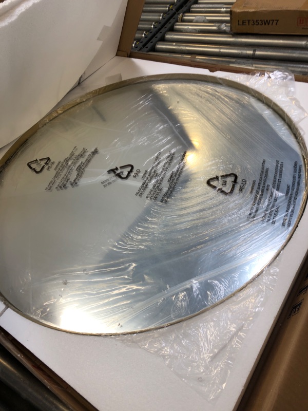 Photo 1 of 30" METAL ROUND MIRROR 