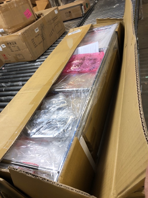 Photo 1 of Simplink Metal Shelf with 2 Flap Doors - Matte Grey, Multi-Purpose Metal Shelf with Flap Doors - Perfect for Home, Office, Kitchen and Bedroom Storage - Sturdy and Durable Design Matt Gray