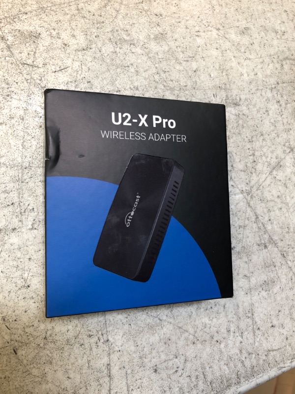 Photo 2 of OTTOCAST CarPlay Android Auto Adapter U2-X Pro - 2 in 1 CarPlay Dongle, Newest User System Plug & Play 5G WiFi Faster Connection Fit for Wired Apple CarPlay Cars