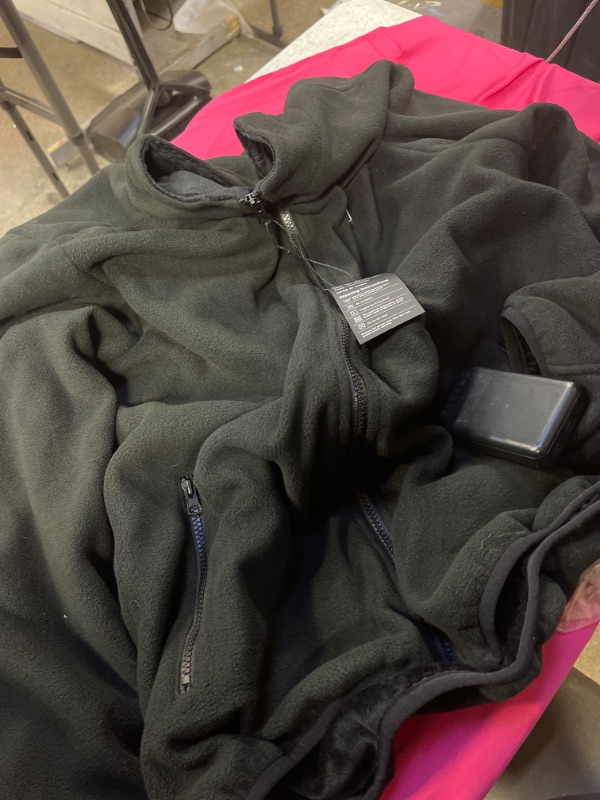 Photo 1 of Fleece Coat for Men Women, Fit Zip Hood Winter