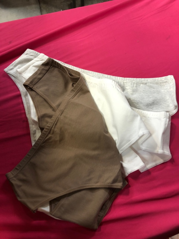 Photo 2 of : 3-pack stretch cotton mid-rise bikini panties XL 