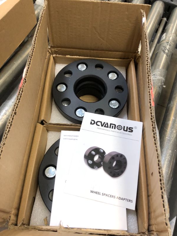 Photo 2 of DCVAMOUS 4PC 5x4.5 Hubcentric Wheel Spacers 20mm with 12x1.5 Studs Compatible with Toyota Lexus 5 Lug 5x114.3 for Avalon Camry Highlander RAV4 Sienna | 2005-2015 Tacoma (Only 2WD) | ES GS is LS SC RX 20MM-4 PCS