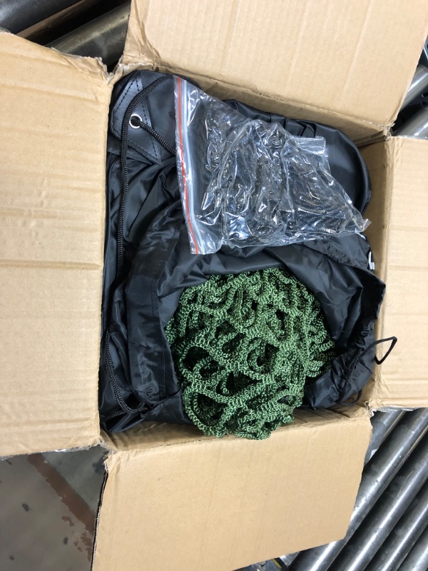 Photo 2 of Climbing Net for Kids and Adults-Playground Play Safety Net-Climbing Cargo net-Tree House Accessories(6.5' x 9.8') Green