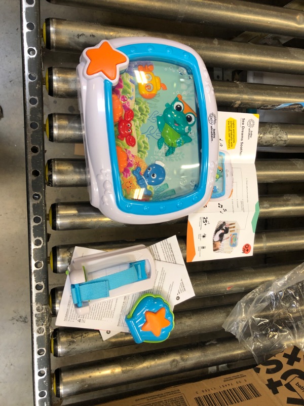 Photo 1 of Baby Einstein Sea Dreams Soother Musical Crib Toy and Sound Machine, Newborn and up
