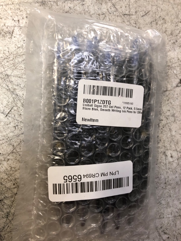 Photo 1 of Uniball Signo 207 Gel Pen 12 Pack, 0.5mm Micro Blue Pens, Gel Ink Pens | Office Supplies Sold by Uniball are Pens, Ballpoint Pen, Colored Pens, Gel Pens, Fine Point, Smooth Writing Pens