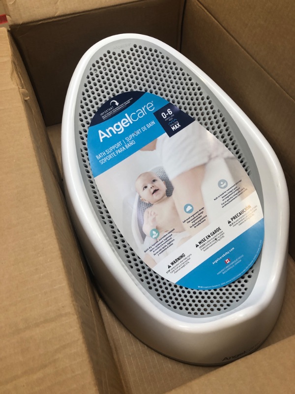 Photo 2 of Angelcare Baby Bath Support (Grey) | Ideal for Babies Less than 6 Months Old