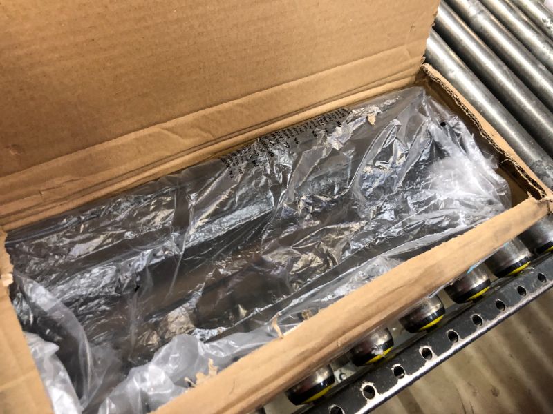 Photo 1 of Urban Deco Wall Mounted Jewelry Organizer - Rectangular Hanging Jewelry Holder Stand with Shelf Wall Necklace Holder Organizer - Black Jewelry Rack Straight Black