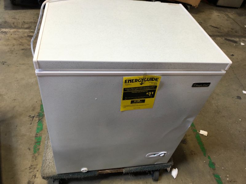 Photo 2 of Magic Chef
5.0 cu. ft. Chest Freezer in White