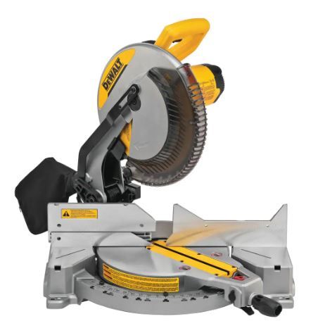 Photo 1 of DEWALT
15 Amp Corded 12 in. Single Bevel Compound Miter Saw