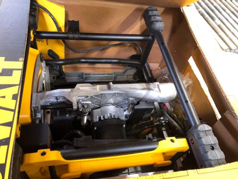 Photo 1 of 15 Amp Corded 8-1/4 in. Compact Portable Jobsite Tablesaw (Stand Not Included)

