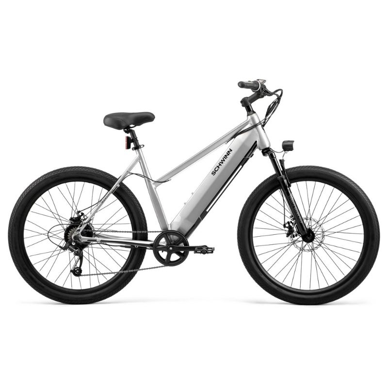 Photo 1 of Schwinn Adult Marshall 27.5" Step Through Hybrid Electric Bike - Gray L/XL
