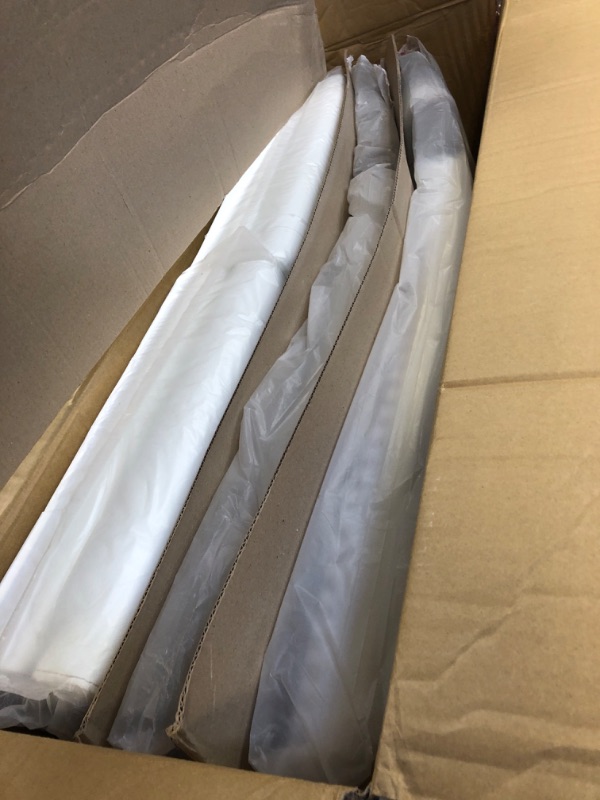 Photo 1 of Baxton Studio Dylin Dining Chair and Dining Chair White Faux Leather Button-Tufted Nail heads Trim Dining Chair