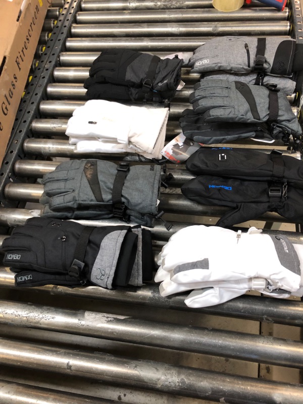 Photo 1 of 8 item bundle of Demon waterproof snow gloves - assortment of sizes and colors