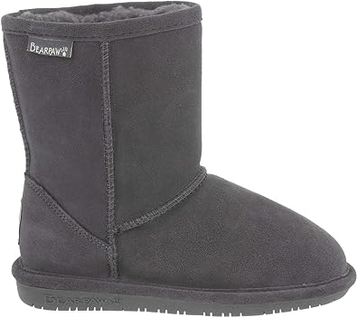 Photo 1 of BEARPAW Emma Short Women's Classic Winter Slip On Boots, Lightweight Suede Boots, Multiple Colors
