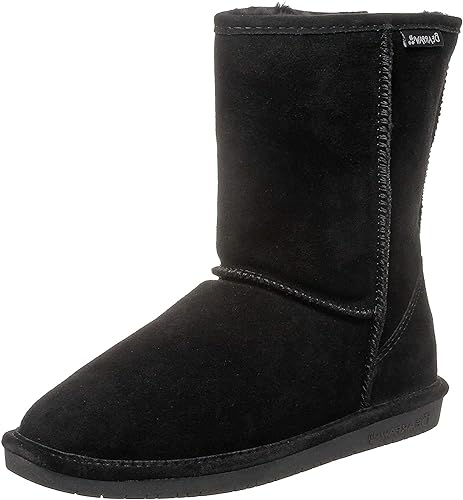 Photo 1 of BEARPAW Emma Short Women's Classic Winter Slip On Boots, Lightweight Suede Boots, size 7.5
