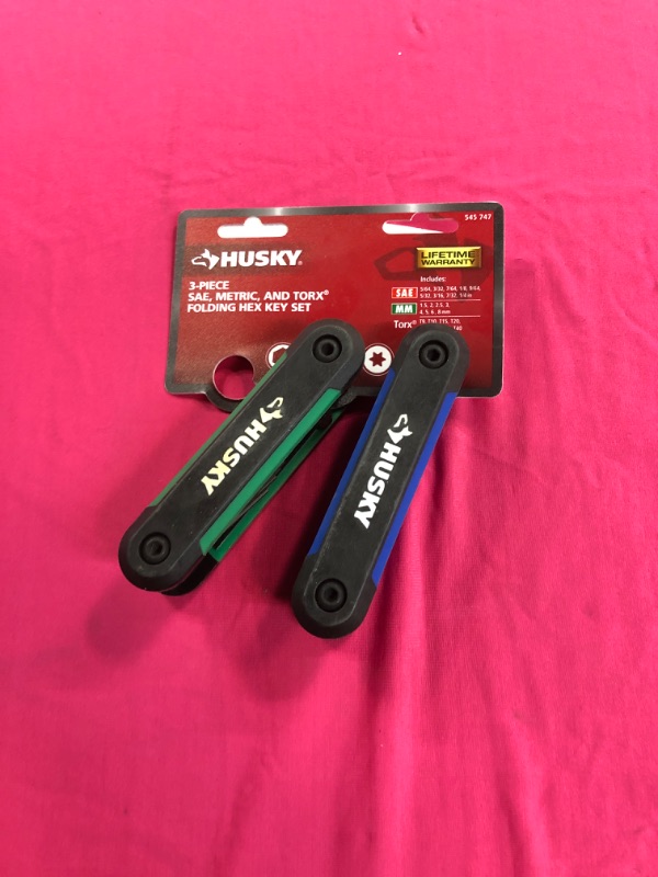 Photo 2 of Folding Hex Key Set (3-Piece)