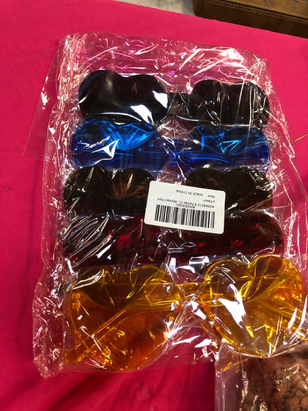 Photo 1 of heart sunglasses 5 pack 