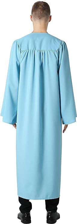 Photo 1 of GraduationMall Unisex Matte Graduation Gown for High School & Bachelor | Choir Robes for Church | Judge Robe Costumes
