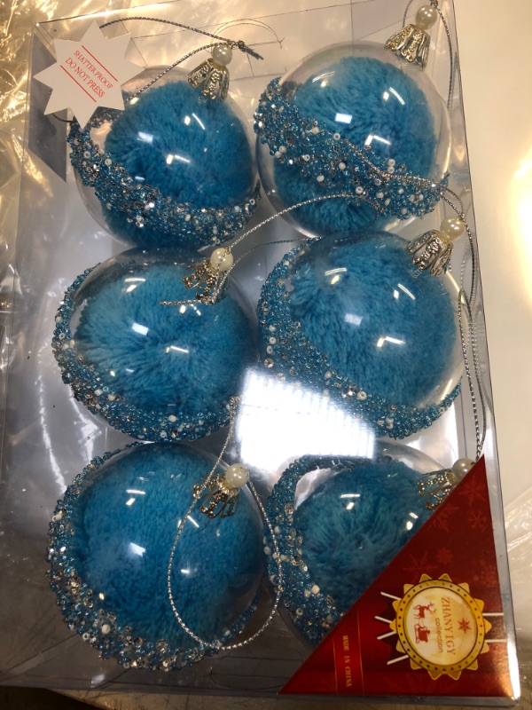 Photo 1 of 6 PACK 3.15" CHRISTMAS BULB SET