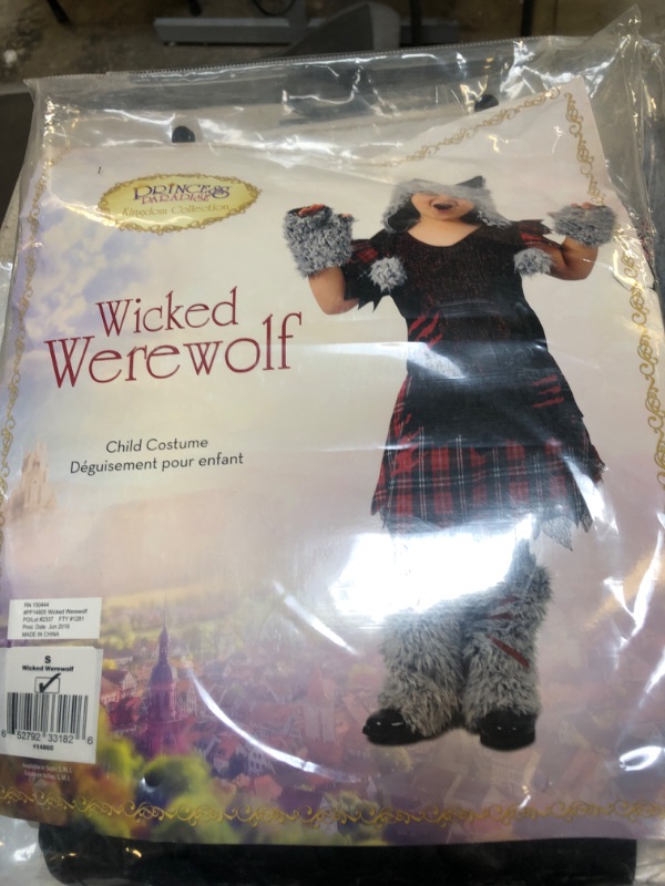 Photo 2 of Child Wicked Werewolf Costume SIZE SMALL