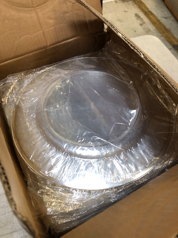 Photo 1 of 24 PACK 13" DINNER PLATE CHARGER SET