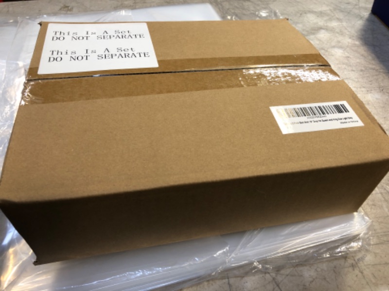 Photo 1 of 2 PACK LIGHT GREY BED SKIRT 18" DROP FOR KING AND QUEEN SIZE BED