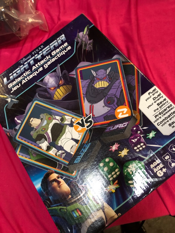 Photo 2 of Classic Disney Disney Buzz Lightyear Card Game for Kids - Gifts Bundle with Plus Toy Story Stickers, Temporary Tattoos, and More (Buzz Toys) (disney games)