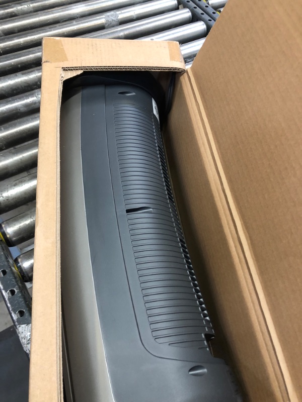 Photo 1 of Lasko 1500W Digital Ceramic Space Heater with Remote, 755320, Silver