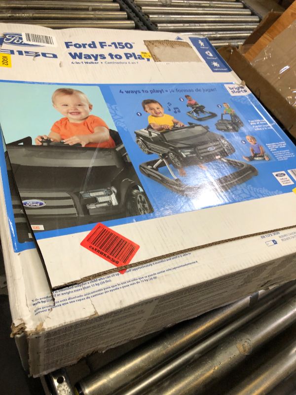 Photo 2 of Bright Starts Ways to Play Walker™ - Ford F-150, Agate Black, 4-in-1 Walker Ages 6 Months+ Ford F-150 Agate Black