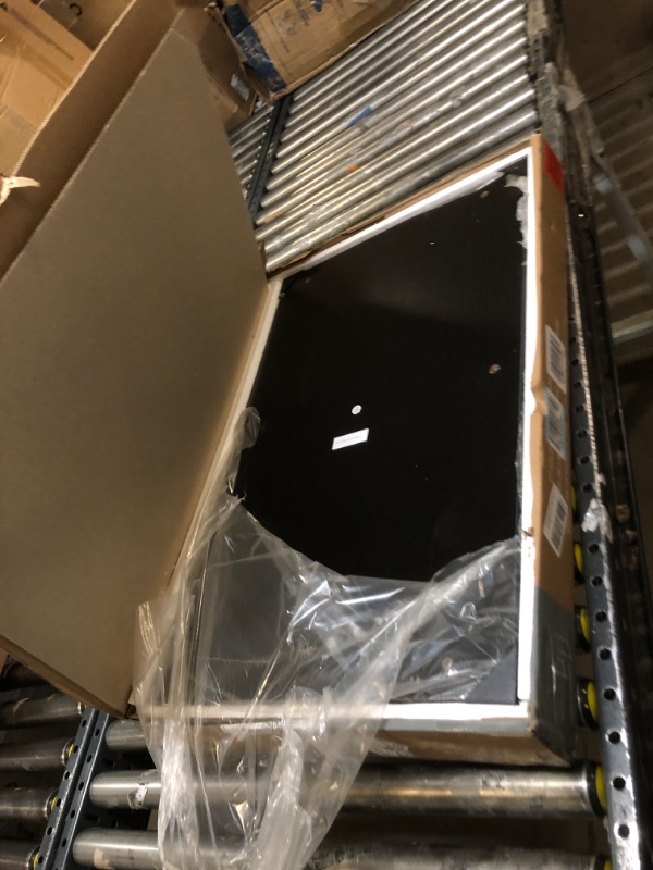 Photo 1 of DUMOS 32 Inch Office Small Computer Desk Modern Simple Style Writing Study Work Table for Home Bedroom - Black Black 32 Inch