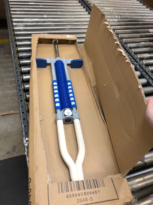 Photo 1 of Flybar Foam Master Pogo Stick, Silver/Blue