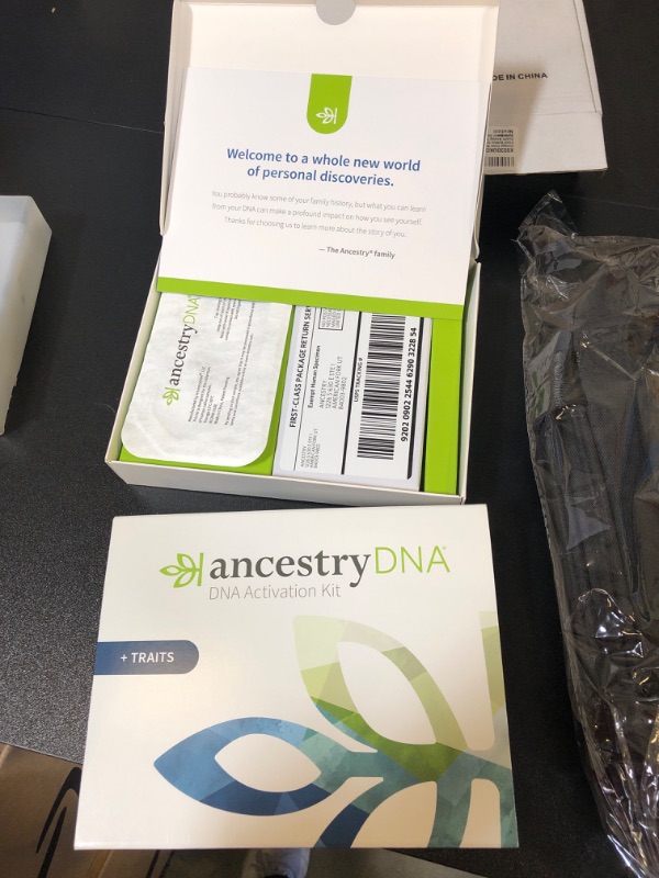 Photo 2 of AncestryDNA + Traits: Genetic Ethnicity + Traits Test, AncestryDNA Testing Kit with 35+ Traits, DNA Ancestry Test Kit, Genetic Testing Kit…