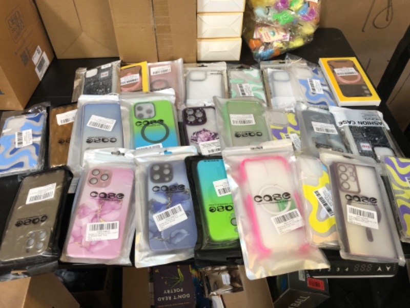 Photo 1 of 25 piece phone case bag lot 