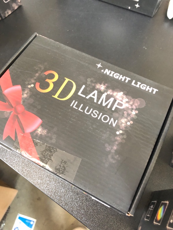 Photo 3 of 3D Night Light, Game Genesis Series Night Light, 3D Illusion Night Light, 16-Color dimmable, with Remote Control Intelligent Touch
