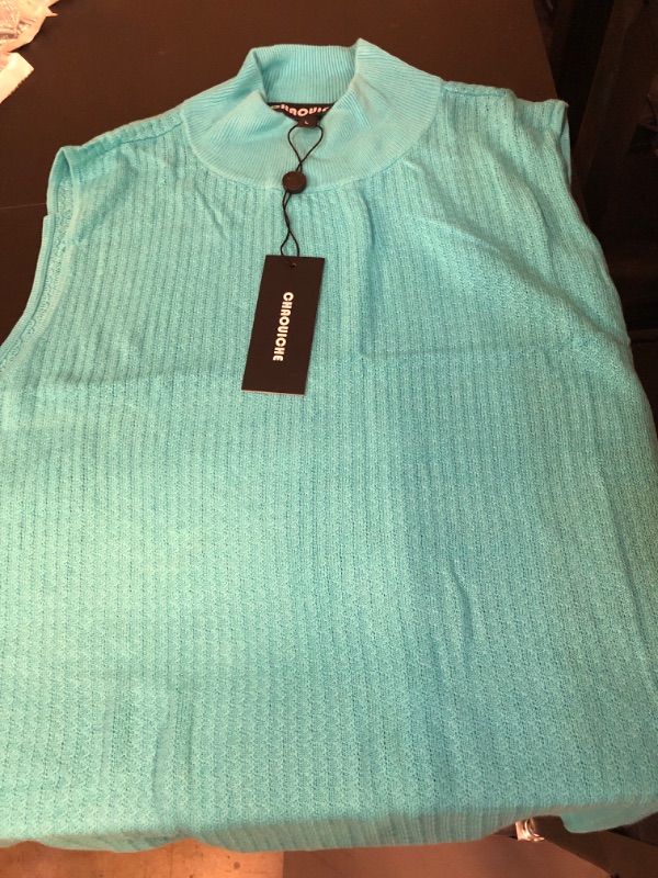 Photo 1 of CHAOUICHHE sleeveless shirt size large 