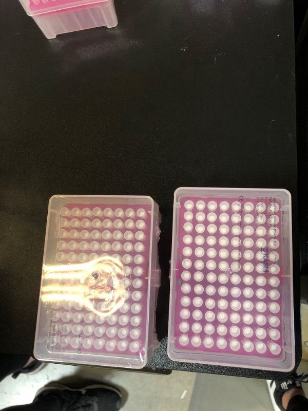 Photo 1 of Universal Filtering Racked Laboratory Pipette Tips, Sterile Dnase/Rnase Free, Pyrogen Safe 2 pack